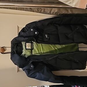 Blue jacket interior green size xs